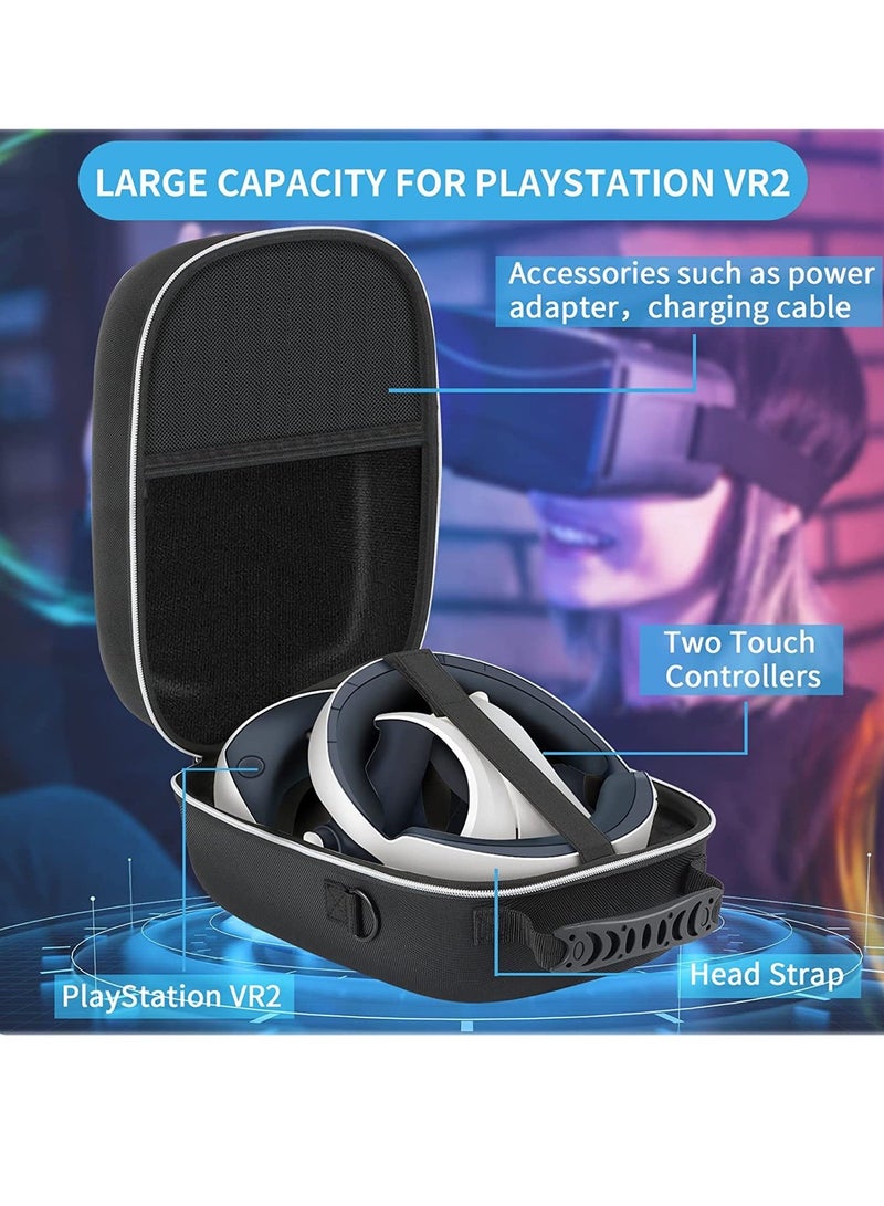 بلاي ستيشن VR2 حقيبة التخزين PSVR نظارات حقيبة PS5 الملحقات PSVR2 حقيبة التخزين (أسود) - Image 5